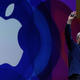 Apple CEO Tim Cook waves goodbye at an Apple keynote event